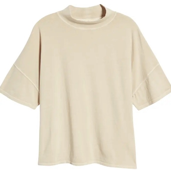 Free people mock neck t shirt - Picture 2 of 4